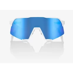 100% S3® Matte White HiPER® Blue Multilayer Mirror Lens -Trend Kledij Verkoop 100 s3 matte white hiper blue multilayer mirror lens 2