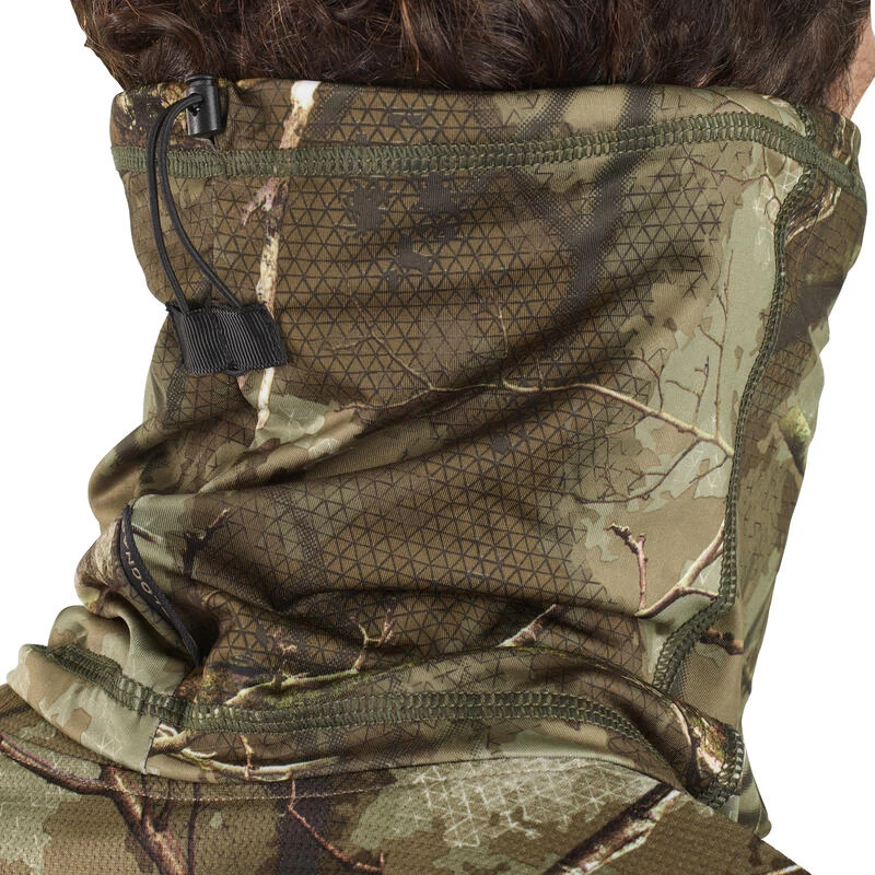 Ademende Camouflage Nekwarmer Voor De Jacht 500 Bos 4 Ademende Camouflage Nekwarmer Voor De Jacht 500 Bos - Afbeelding 4