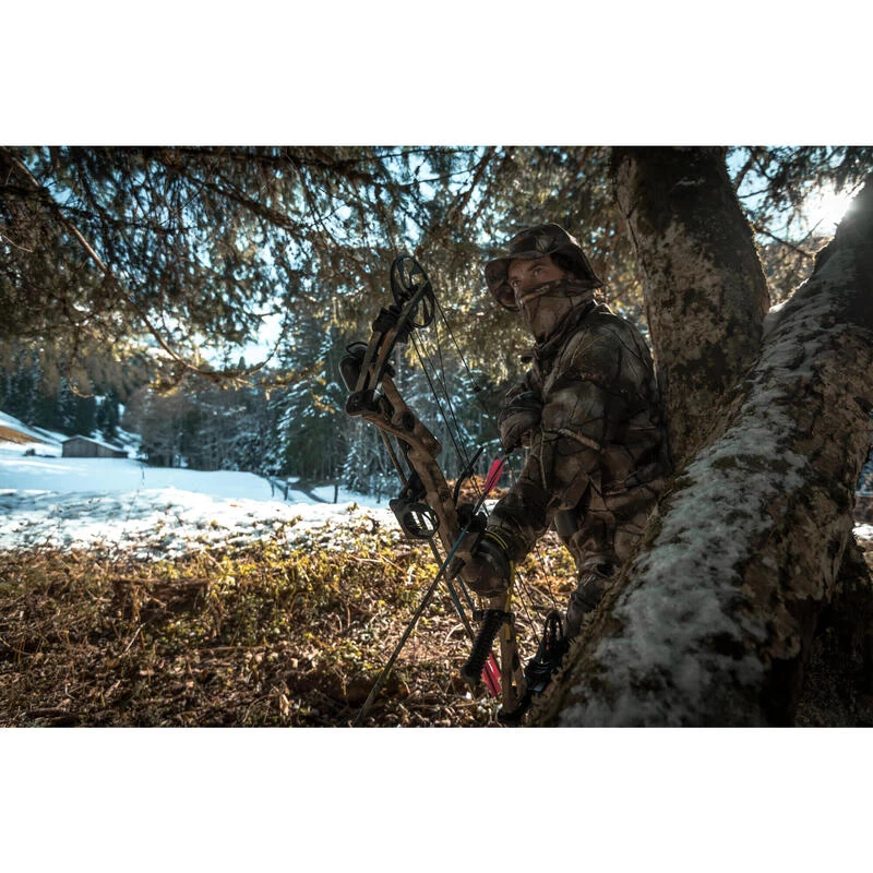 Ademende Camouflage Nekwarmer Voor De Jacht 500 Bos 9 Ademende Camouflage Nekwarmer Voor De Jacht 500 Bos - Afbeelding 9