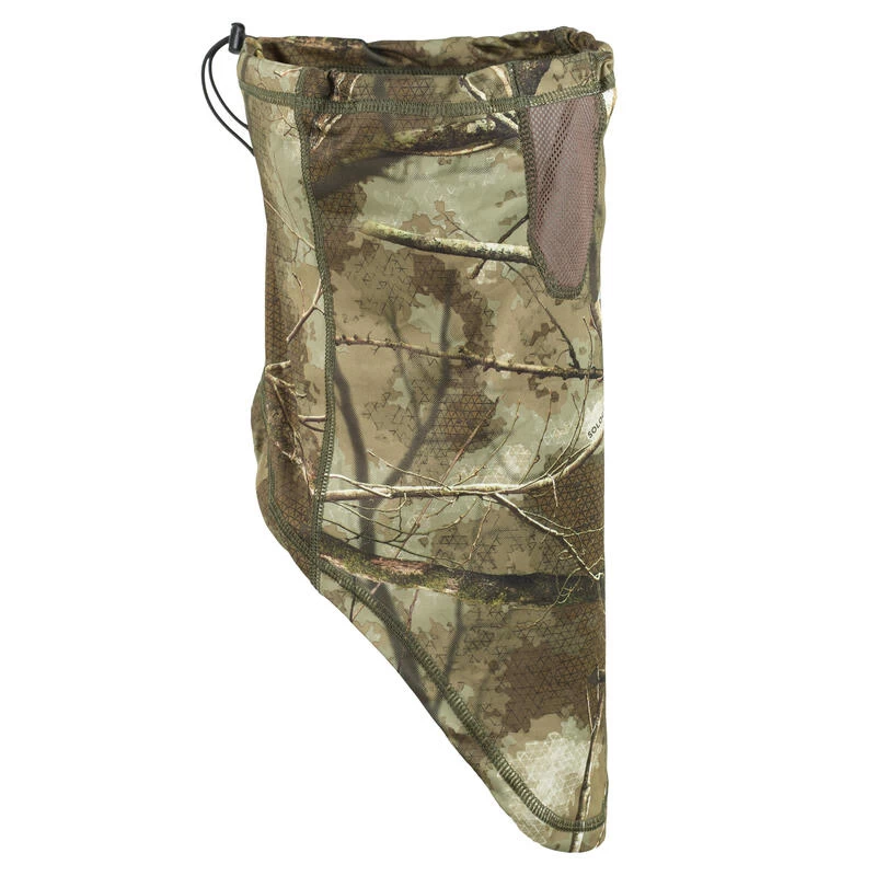 Ademende Camouflage Nekwarmer Voor De Jacht 500 Bos 1 Ademende Camouflage Nekwarmer Voor De Jacht 500 Bos