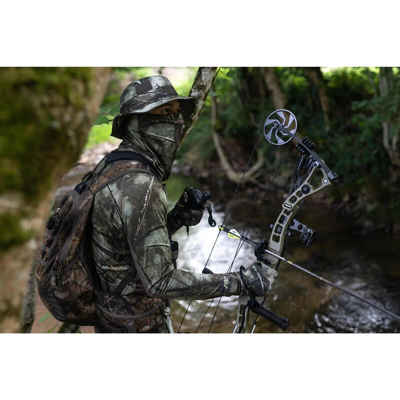 Ademende Camouflagehoed Voor De Jacht 500 Bos 14 Ademende Camouflagehoed Voor De Jacht 500 Bos - Afbeelding 14