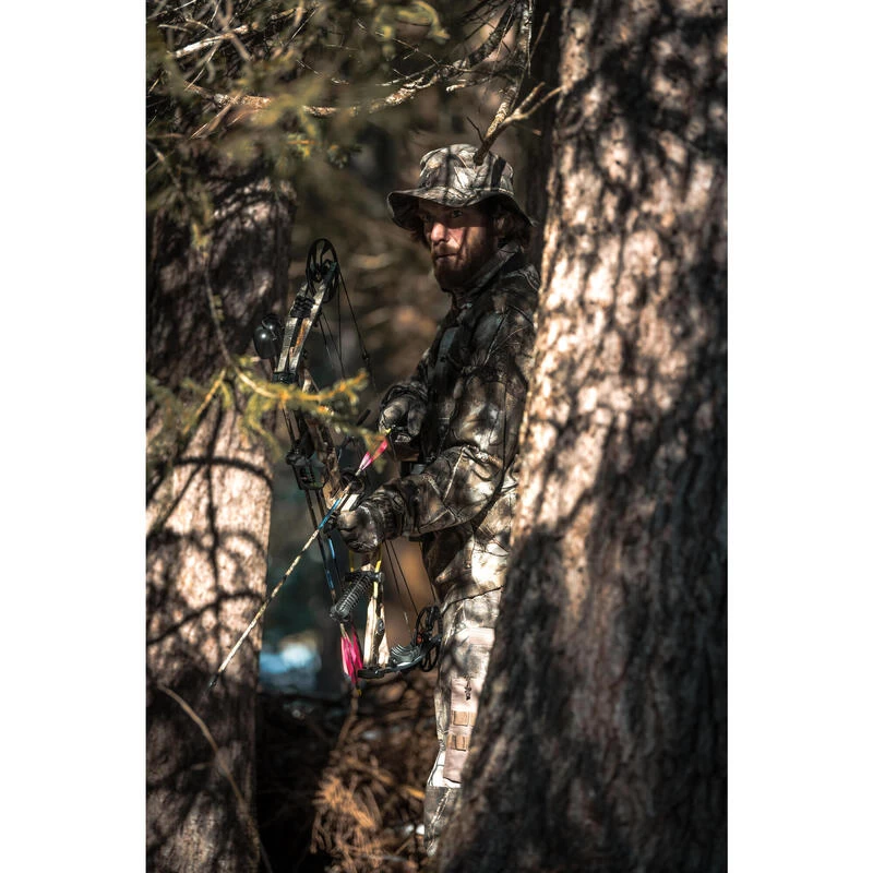 Ademende Camouflagehoed Voor De Jacht 500 Bos 4 Ademende Camouflagehoed Voor De Jacht 500 Bos - Afbeelding 4