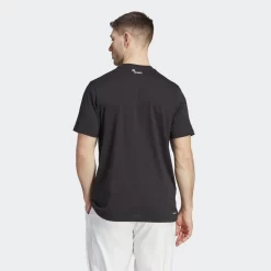 ADIDAS AEROREADY Tennis Graphic T-shirt -Trend Kledij Verkoop aeroready tennis graphic t shirt 2