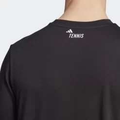 ADIDAS AEROREADY Tennis Graphic T-shirt -Trend Kledij Verkoop aeroready tennis graphic t shirt 4