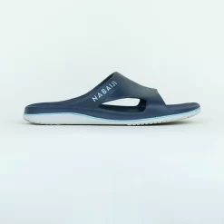 Badslippers Voor Heren 500 NEW Blauw Wit -Trend Kledij Verkoop badslippers voor heren 500 new blauw wit 3