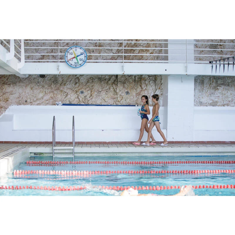 BADSLIPPERS VOOR HEREN SLAP 500 WIT/BLAUW 9 BADSLIPPERS VOOR HEREN SLAP 500 WIT/BLAUW - Afbeelding 9