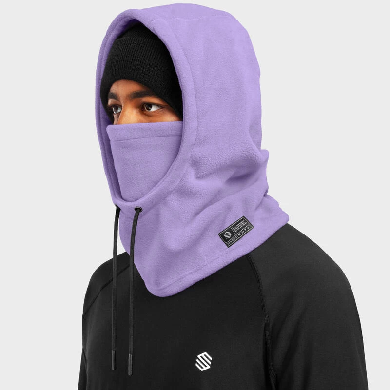 Balaclava Masker Wintersport SIROKO Hail Violet Lavendel Heren En Dames 2 Balaclava Masker Wintersport SIROKO Hail Violet Lavendel Heren En Dames - Afbeelding 2