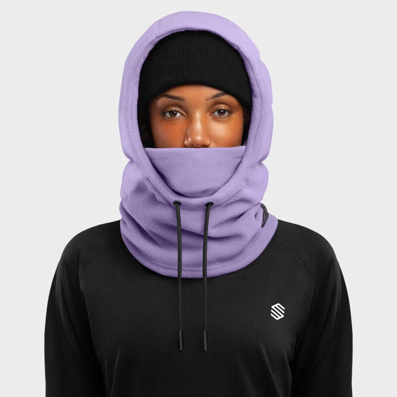 Balaclava Masker Wintersport SIROKO Hail Violet Lavendel Heren En Dames 3 Balaclava Masker Wintersport SIROKO Hail Violet Lavendel Heren En Dames - Afbeelding 3