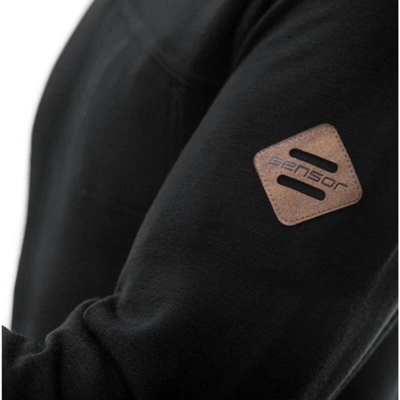 Baselayer Merino Extreme Outdoor Heren Lange Mouw Half Zip Zwart Medium 3 Baselayer Merino Extreme Outdoor Heren Lange Mouw Half Zip Zwart Medium - Afbeelding 3