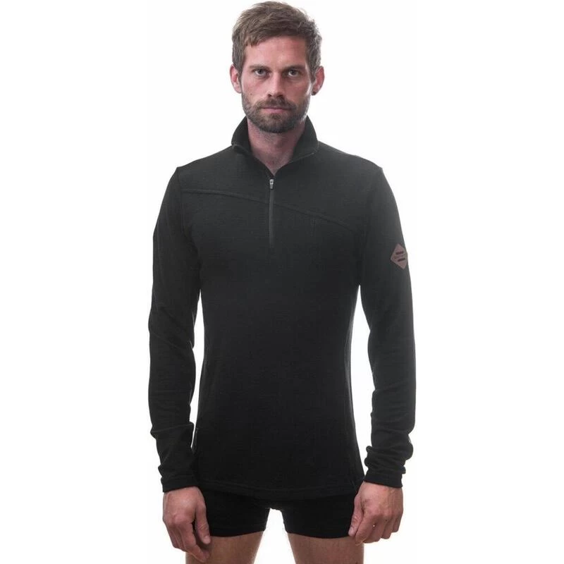Baselayer Merino Extreme Outdoor Heren Lange Mouw Half Zip Zwart Medium 4 Baselayer Merino Extreme Outdoor Heren Lange Mouw Half Zip Zwart Medium - Afbeelding 4
