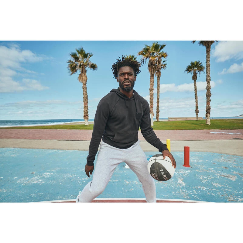 Basketbalhoodie Met Rits Voor Heren/dames H100 11 Basketbalhoodie Met Rits Voor Heren/dames H100 - Afbeelding 11