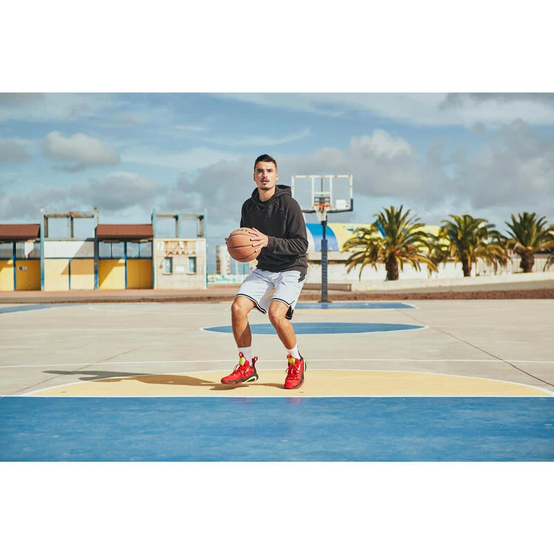 Basketbalhoodie Met Rits Voor Heren/dames H100 13 Basketbalhoodie Met Rits Voor Heren/dames H100 - Afbeelding 13