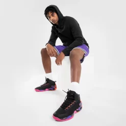 Basketbalhoodie Met Rits Voor Heren/dames H100 19 Basketbalhoodie Met Rits Voor Heren/dames H100 -Trend Kledij Verkoop basketbalhoodie voor herendames h100 zwart 6