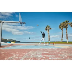 Basketbalhoodie Met Rits Voor Heren/dames H100 21 Basketbalhoodie Met Rits Voor Heren/dames H100 -Trend Kledij Verkoop basketbalhoodie voor herendames h100 zwart 8