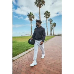 Basketbalhoodie Met Rits Voor Heren/dames H100 22 Basketbalhoodie Met Rits Voor Heren/dames H100 -Trend Kledij Verkoop basketbalhoodie voor herendames h100 zwart 9