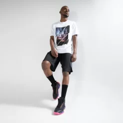 Basketbalschoenen Shield 500 -Trend Kledij Verkoop basketbalschoenen voor herendames ss500 zwart paars 6