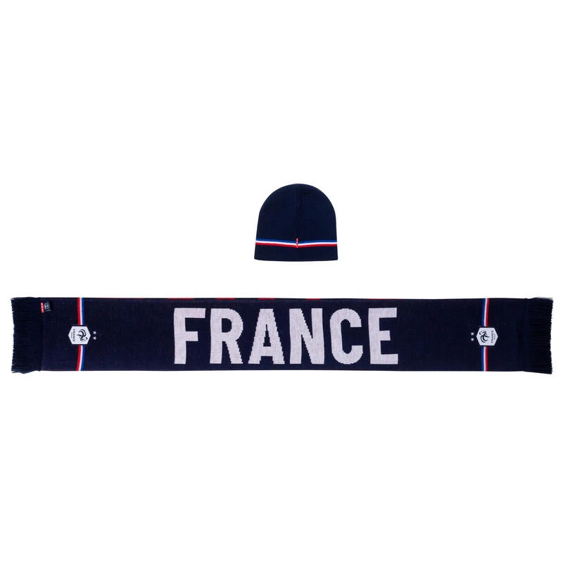 Beanie + Sjaal Set France 2022/23 2 Beanie + Sjaal Set France 2022/23 - Afbeelding 2