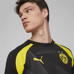 Borussia Dortmund Prematch Voetbalshirt Met Korte Mouwen Voor Heren PUMA -Trend Kledij Verkoop borussia dortmund prematch voetbalshirt met korte mouwen voor heren puma 2