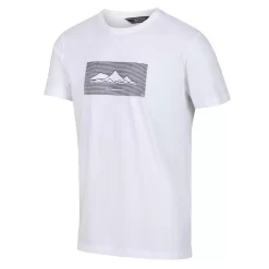 Regatta Breezed II Wandel-T-shirt Met Korte Mouwen Voor Heren - Wit