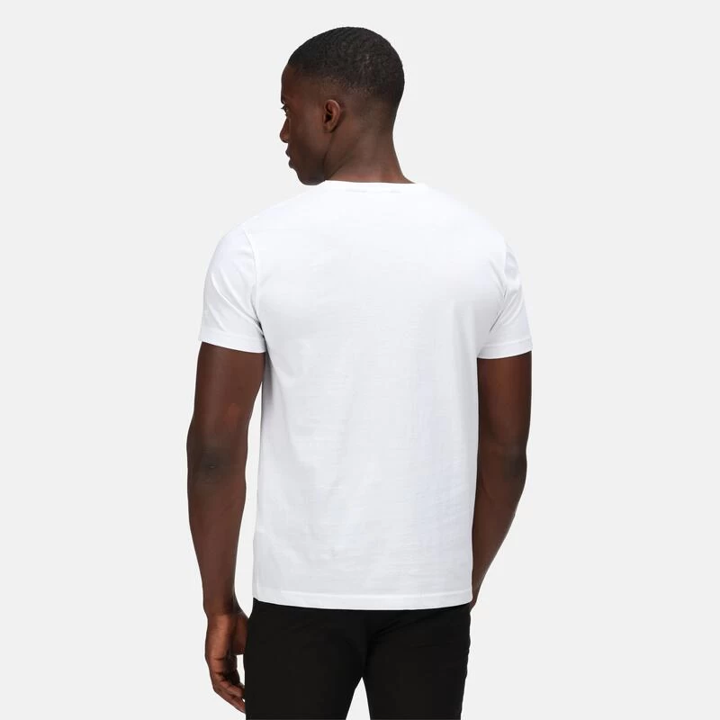 Regatta Breezed II Wandel-T-shirt Met Korte Mouwen Voor Heren - Wit 6 Regatta Breezed II Wandel-T-shirt Met Korte Mouwen Voor Heren - Wit - Afbeelding 6
