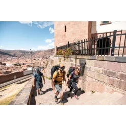 Cargoshort Voor Backpacken Heren Travel 100 -Trend Kledij Verkoop cargoshort voor backpacken heren travel 100 grijs 14