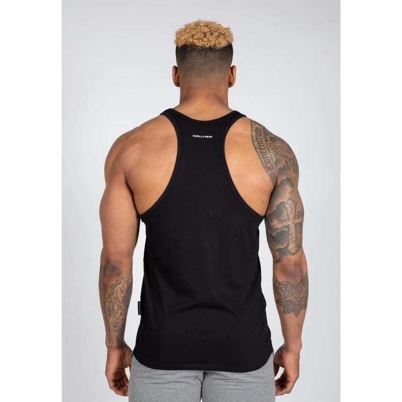 Gorilla Wear Carter Stretch Tank Top Black 2 Gorilla Wear Carter Stretch Tank Top Black - Afbeelding 2