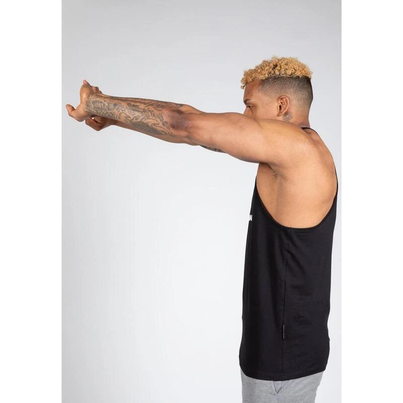 Gorilla Wear Carter Stretch Tank Top Black 4 Gorilla Wear Carter Stretch Tank Top Black - Afbeelding 4