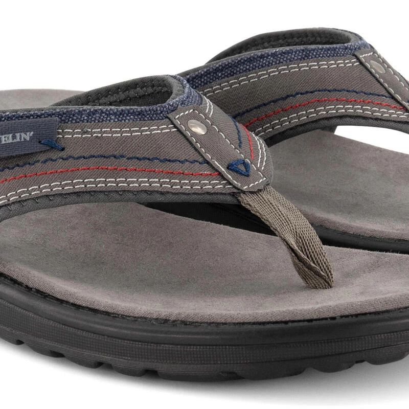 Comfortabele Slipper Trekking - Van PU Leer - Voor Heren - Fiksdal Slipper 7 Comfortabele Slipper Trekking - Van PU Leer - Voor Heren - Fiksdal Slipper - Afbeelding 7