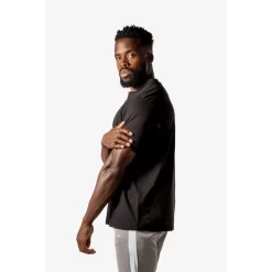 Core T-shirt - Fitness - Heren - Zwart 6 Core T-shirt - Fitness - Heren - Zwart -Trend Kledij Verkoop core t shirt fitness heren zwart 2