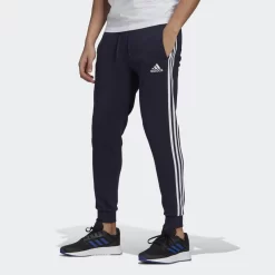 ADIDAS Essentials Fleece Fitted 3-Stripes Broek