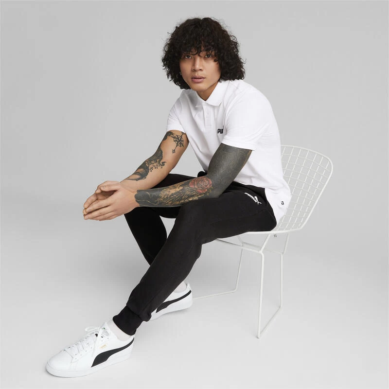 Essentials Pique Poloshirt Heren PUMA 5 Essentials Pique Poloshirt Heren PUMA - Afbeelding 5