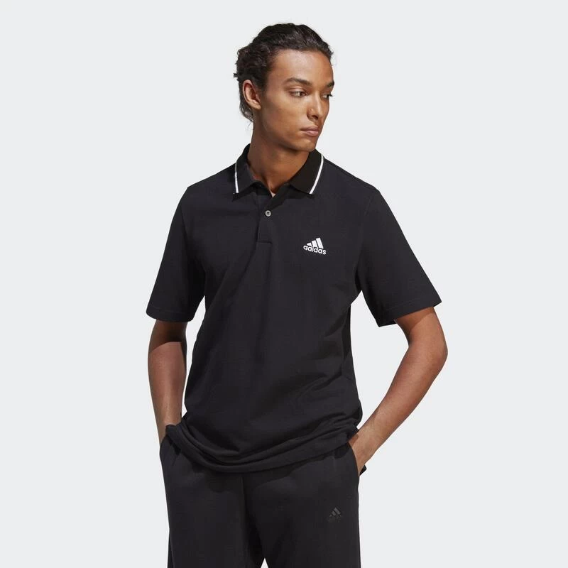 ADIDAS Essentials Piqué Small Logo Poloshirt 1 ADIDAS Essentials Piqué Small Logo Poloshirt