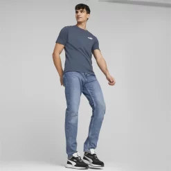 Essentials T-shirt Met Klein Logo Voor Heren PUMA -Trend Kledij Verkoop essentials t shirt met klein logo voor heren puma 3