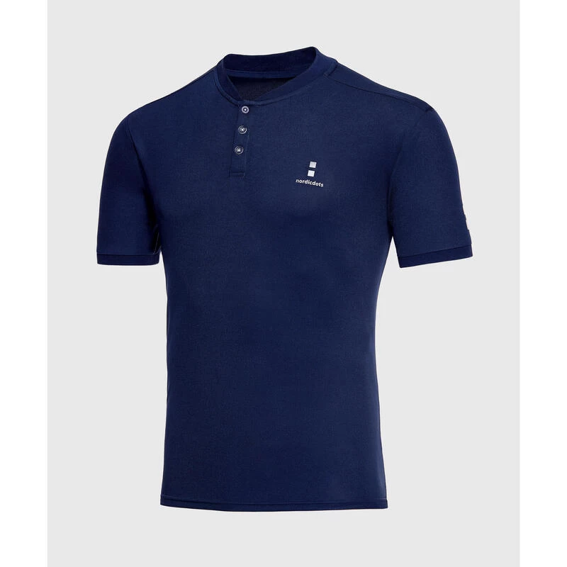 Excellence Tennis/Padel Polo Heren Marineblauw 1 Excellence Tennis/Padel Polo Heren Marineblauw
