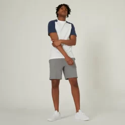 Fitness T-shirt Voor Heren 520 -Trend Kledij Verkoop fitness t shirt voor heren 520 wit en blauw 4