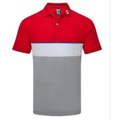FOOTJOY Polo Met Korte Mouwen Golfpolo Heren Color Theory Meerkleurig