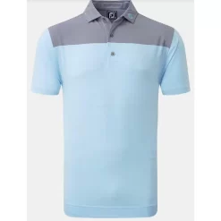 FOOTJOY Polo Met Korte Mouwen Golfpolo Heren End On End Lisle Meerkleurig