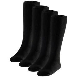 Heatkeeper Dames Thermo Kniekousen Zwart 4-PACK
