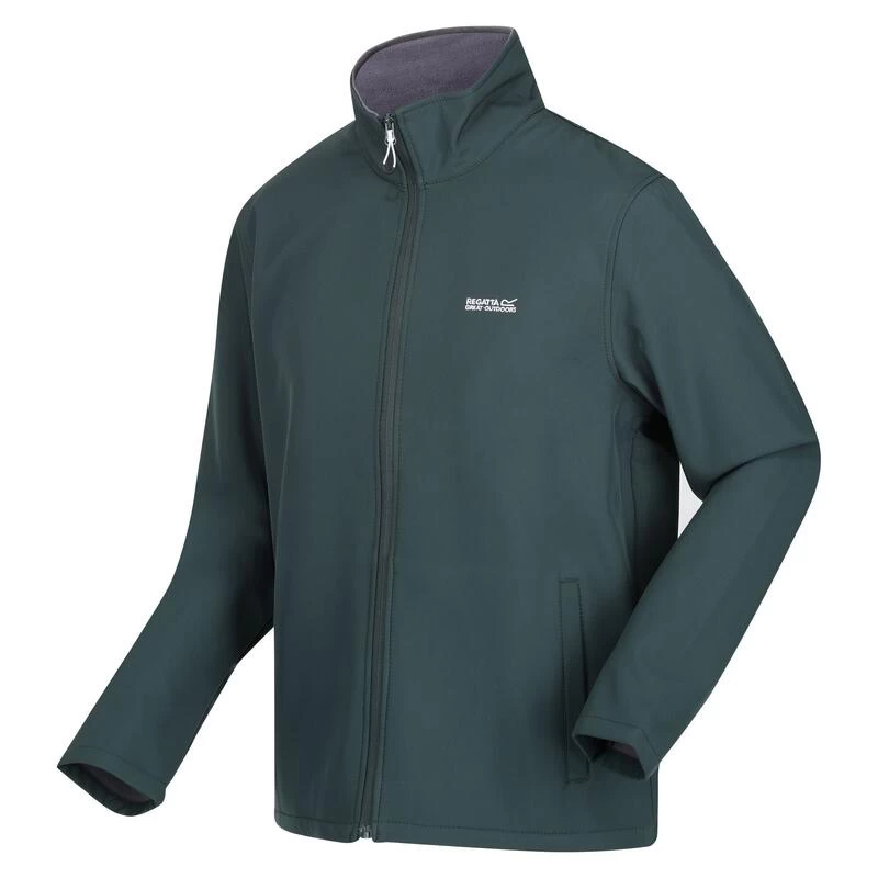Regatta Heren Cera V Wind Resistant Soft Shell Jas (Zwart) 4 Regatta Heren Cera V Wind Resistant Soft Shell Jas (Zwart) - Afbeelding 4