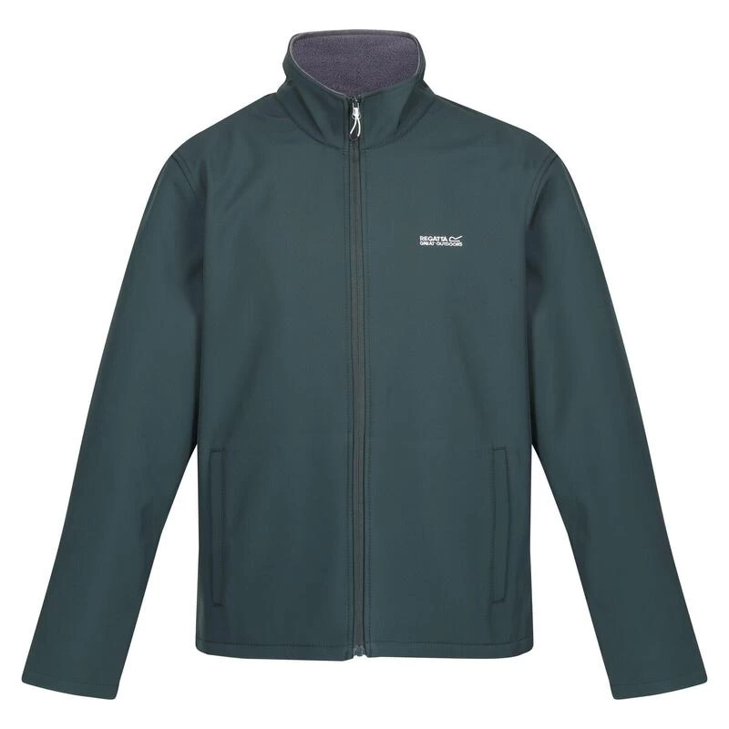 Regatta Heren Cera V Wind Resistant Soft Shell Jas (Zwart) 1 Regatta Heren Cera V Wind Resistant Soft Shell Jas (Zwart)