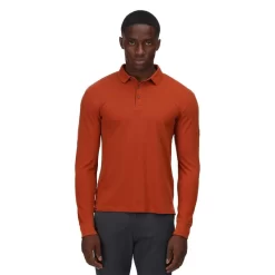 Regatta Heren Kaleb Poloshirt (Stralende Pure Sinaasappel) -Trend Kledij Verkoop heren kaleb poloshirt stralende pure sinaasappel 3