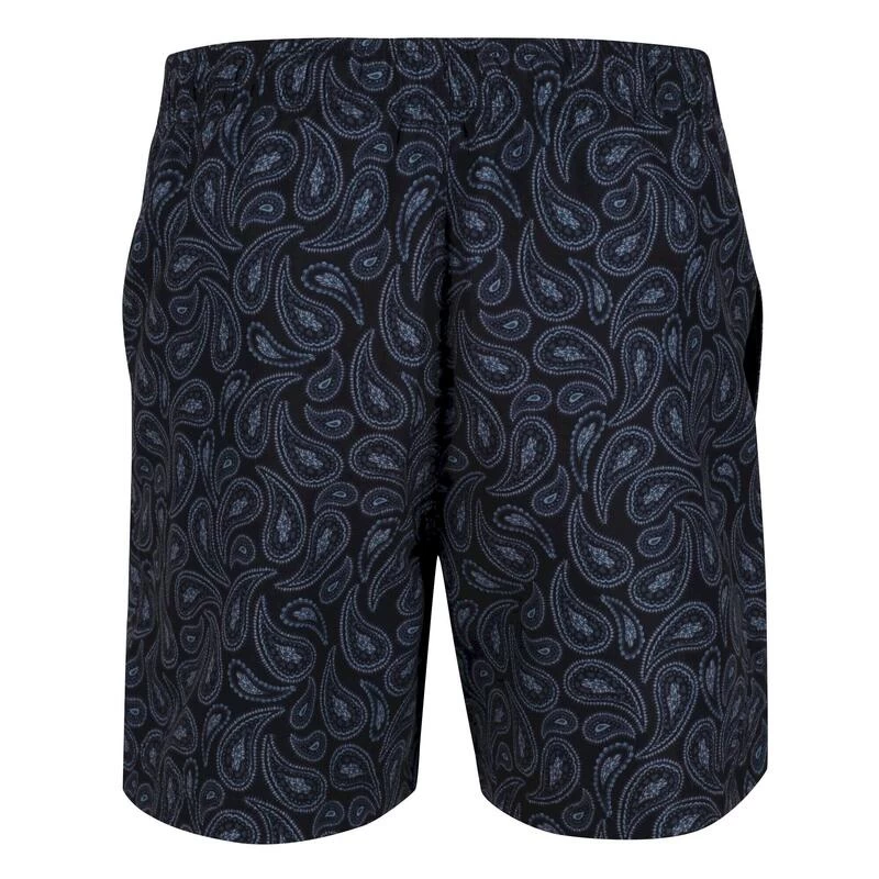 Regatta Heren Loras Paisley Zwemshorts (Zwart) 3 Regatta Heren Loras Paisley Zwemshorts (Zwart) - Afbeelding 3