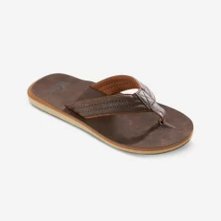 Herenslippers Quiksilver Carver Bruin