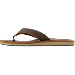 Herenslippers Quiksilver Carver Bruin -Trend Kledij Verkoop herenslippers quiksilver carver bruin 3
