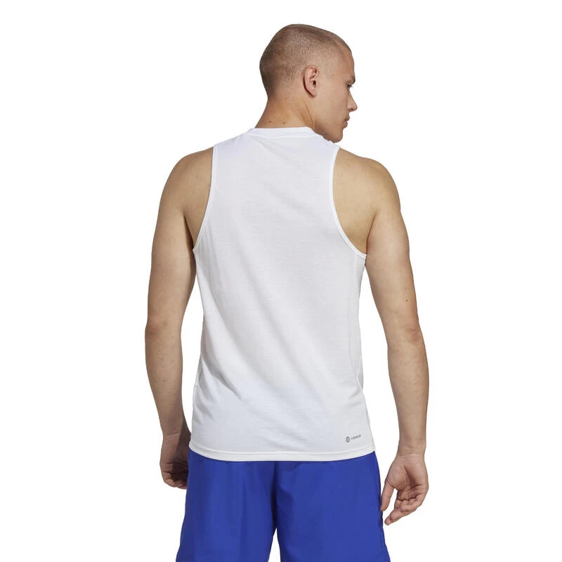 ADIDAS HERENTOP VOOR CARDIOFITNESS WIT 3 ADIDAS HERENTOP VOOR CARDIOFITNESS WIT - Afbeelding 3