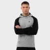 Hoodie Fitness SIROKO Old School Parelgrijs Heren En Dames