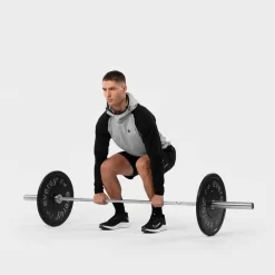 Hoodie Fitness SIROKO Old School Parelgrijs Heren En Dames -Trend Kledij Verkoop hoodie fitness siroko old school parelgrijs heren en dames 3