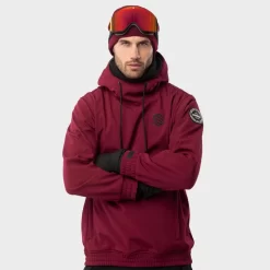 Jas Wintersport SIROKO W1 Groenland Bordeaux Heren
