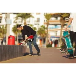 Lage Skateschoenen (cupsole) Voor Volwassenen Crush 500 -Trend Kledij Verkoop lage skateschoenen cupsoles voor volwassenen crush 500 zwartbordeaux 14