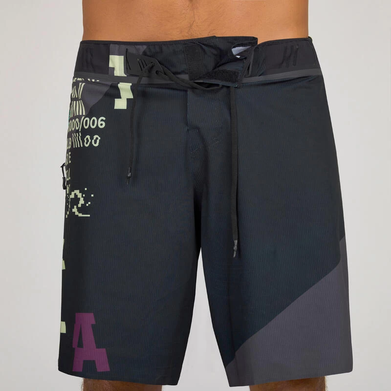 Lange Boardshort Voor Surfen 900 Tiger Dude 6 Lange Boardshort Voor Surfen 900 Tiger Dude - Afbeelding 6